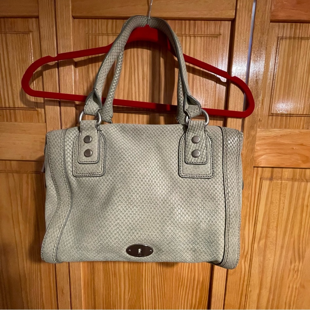 Sage green Fossil purse